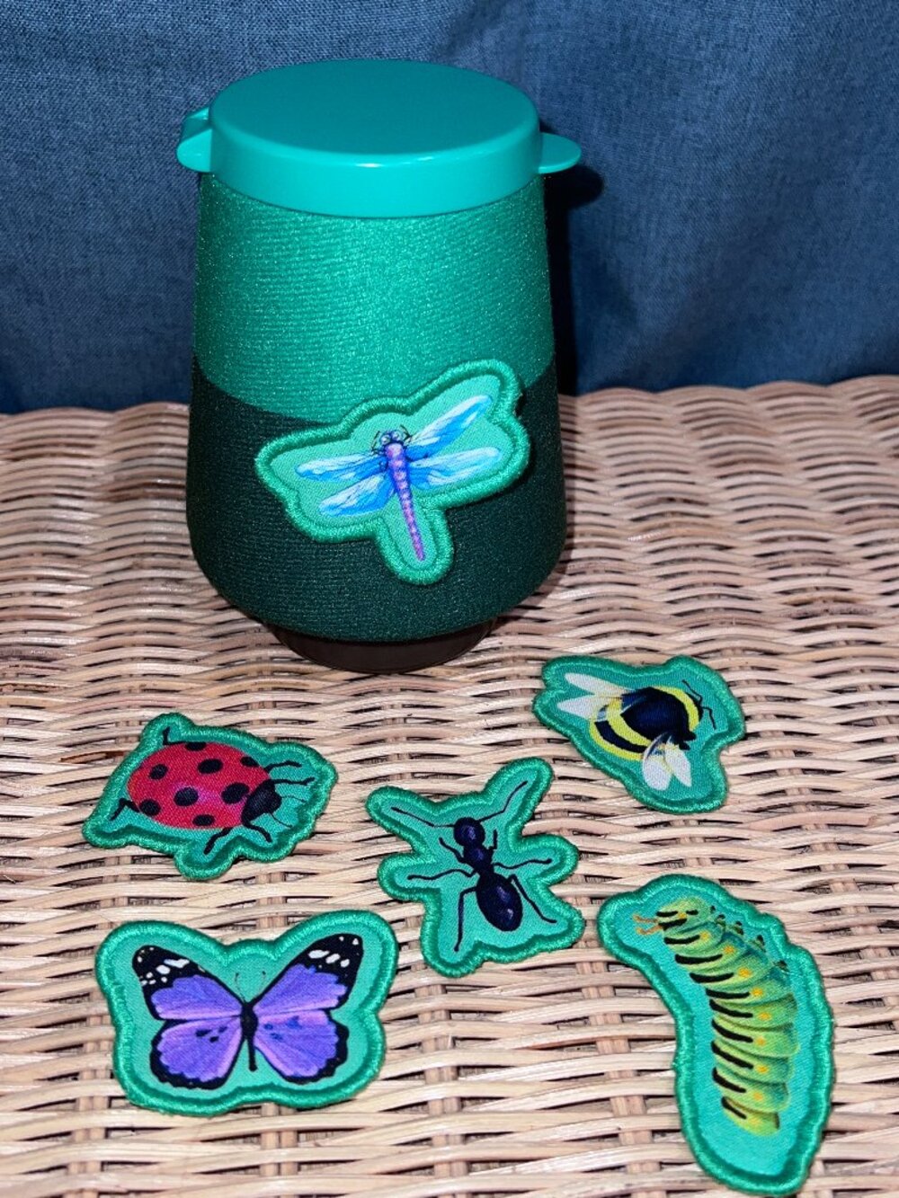 Lovevery Fuzzy Bug Shrub from The Adventurer Play Kit (Months 16, 17, 18)